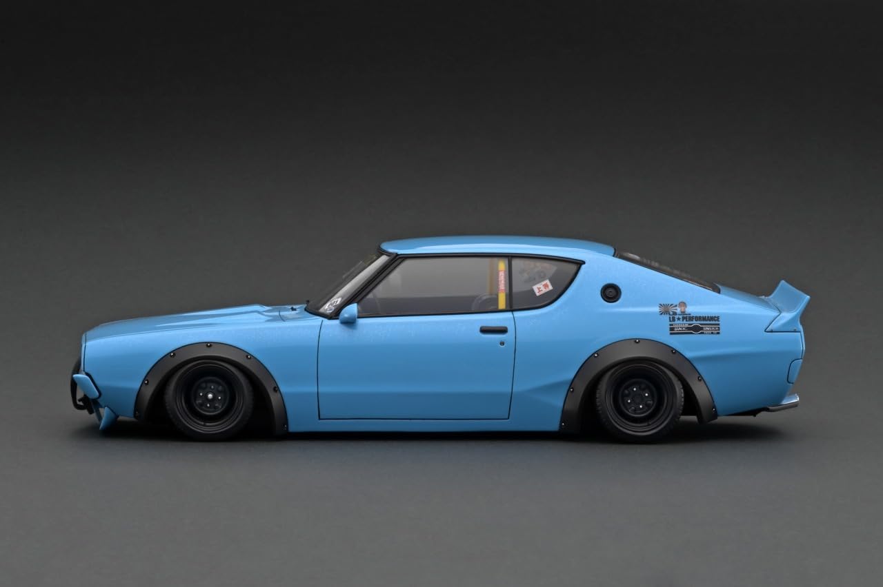 Amazon | ignition model 1/18 LB-WORKS Kenmeri 2Dr Light Blue 完成